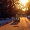 Montgomery Ave., early morning & cold!
