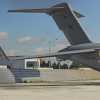 RAF C17 Transport - ZZ176 - parked at the North Terminal off Derry Rd. August 6th, 2008.
